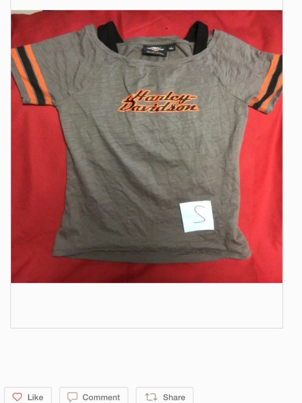 Ladies Harley Davidson tshirt